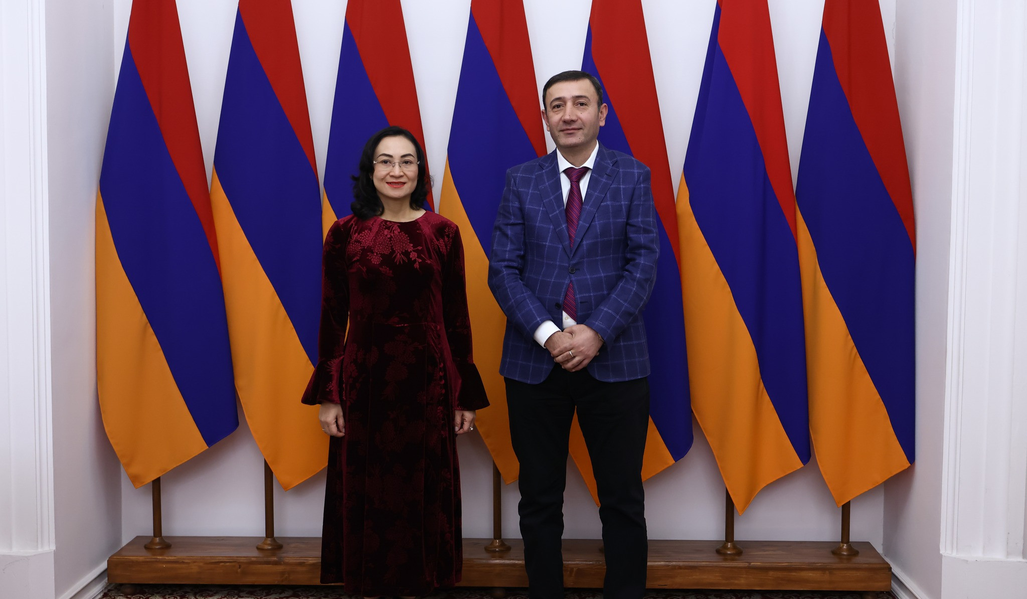 Թունյանն ընդունել է Վիետնամի արդյունաբերության և առևտրի նախարարի տեղակալի գլխավորած պատվիրակությանը