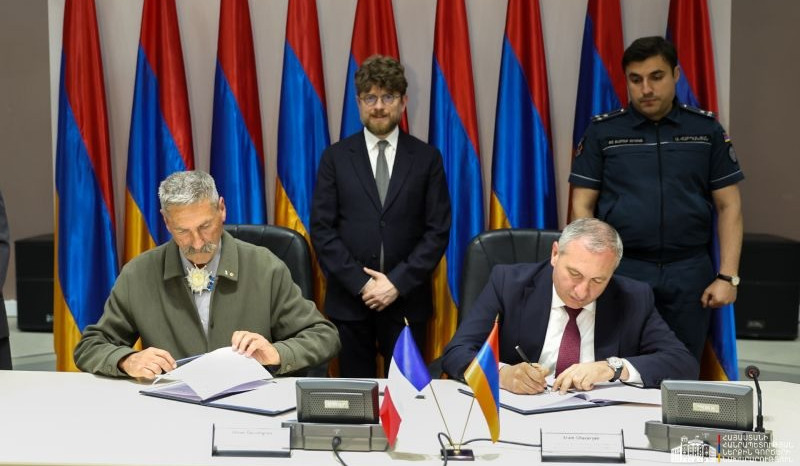 ՆԳՆ փրկարար ծառայության ու ֆրանսիական «ԱՍՊԵԲԵ» ՀԿ-ի միջև փոխըմբռնման հուշագիր է կնքվել