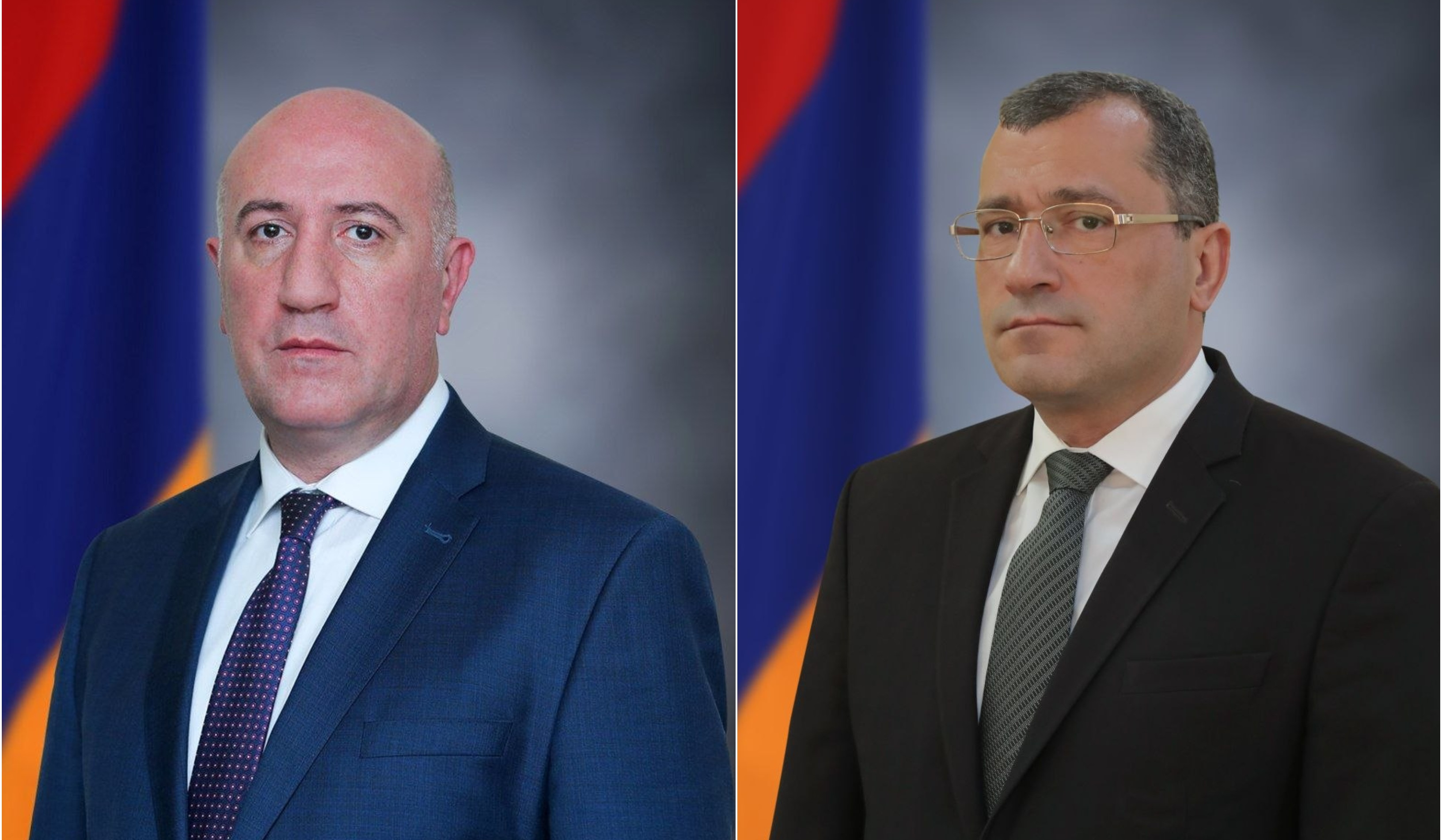 Արման Սարգսյանը և Կարեն Բրուտյանը պարգևատրվել են «Հայրենիքին մատուցած ծառայությունների համար» 1-ին աստիճանի մեդալներով