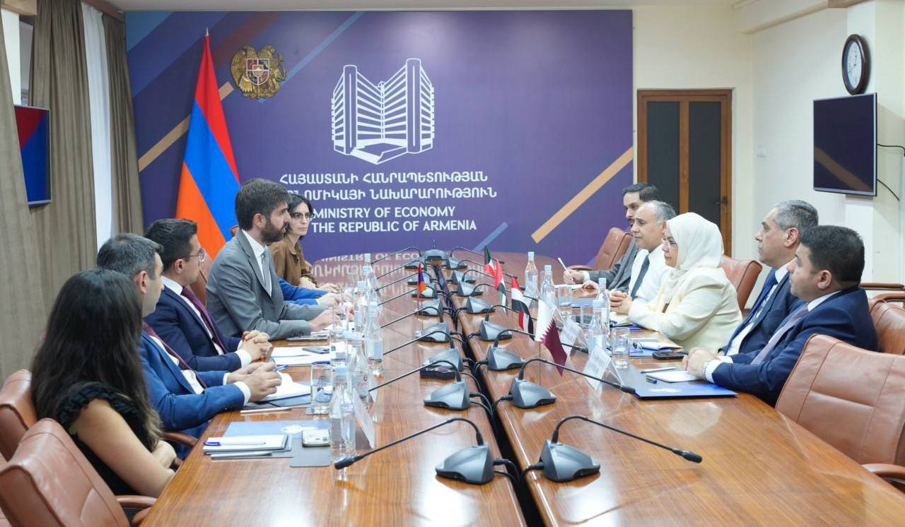 Էկոնոմիկայի փոխնախարարները ԱՄԷ-ի,  Քուվեյթի, Իրաքի և Կատարի դեսպանների հետ քննարկել են առևտրատնտեսական գործակցության ընդլայնման հեռանկարները