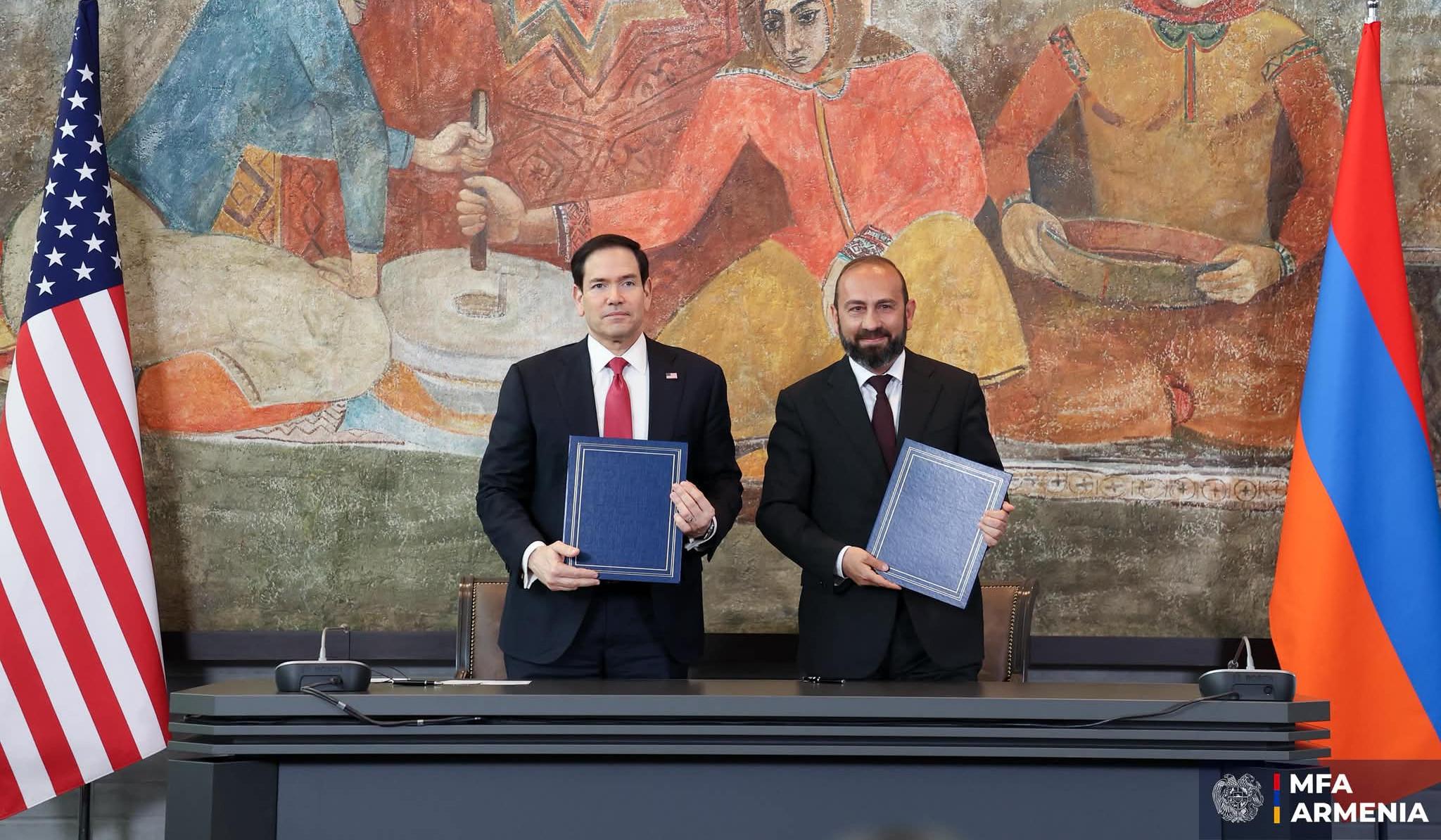 Եվս մի կարևոր քայլ՝ խաղաղ, անվտանգ ու բարկեցիկ ՀՀ-ի և տարածաշրջանի ՀՀ-ԱՄՆ տեսլականի իրականացման գործում. ԱԳՆ-ը՝ TRIPP-ի վերաբերյալ համաձայնագրի ստորագրման մասին
