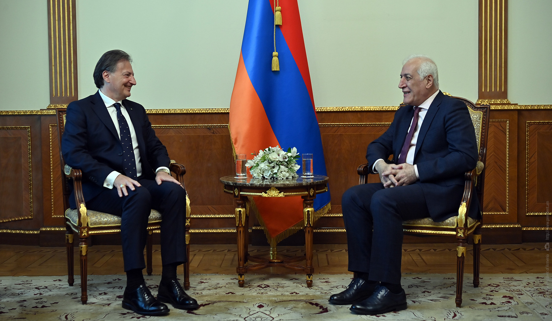 Վահագն Խաչատուրյանը և դեսպան Ֆեռանտին քննարկել են Հայաստան-Իտալիա հարաբերությունների օրակարգային հարցերը
