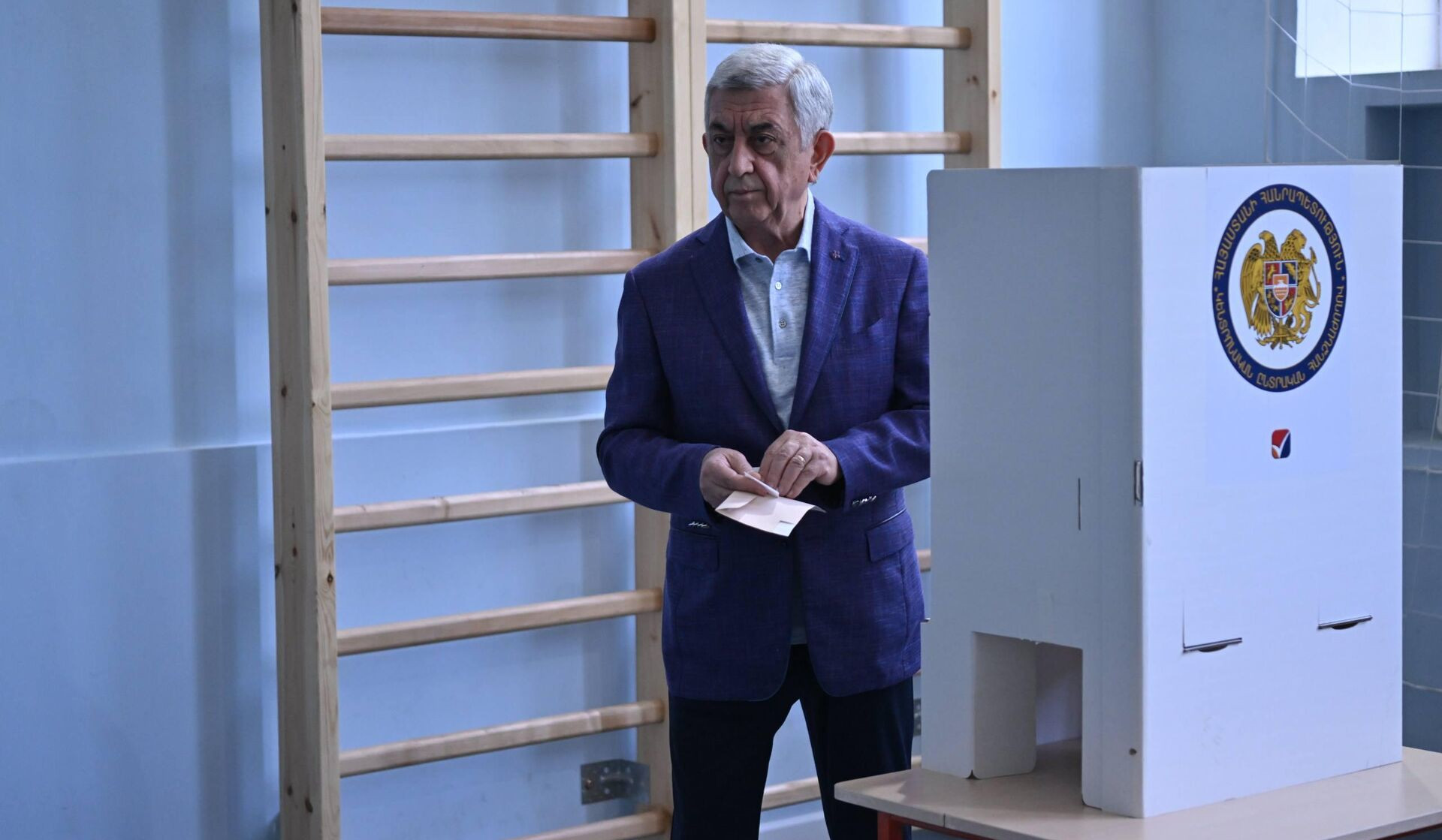 Սերժ Սարգսյանը քվեարկել է