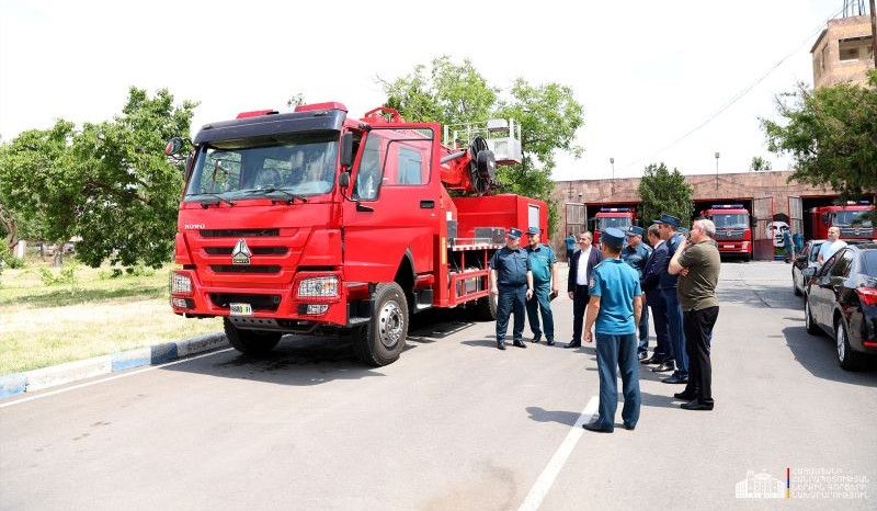 «Հայկական ատոմային էլեկտրակայանի» պահպանության հատուկ հրշեջ ջոկատի ծառայությունը առանձնահատուկ պատասխանատվություն է ենթադրում․ ՓԾ տնօրենն այցելել է փրկարարներին