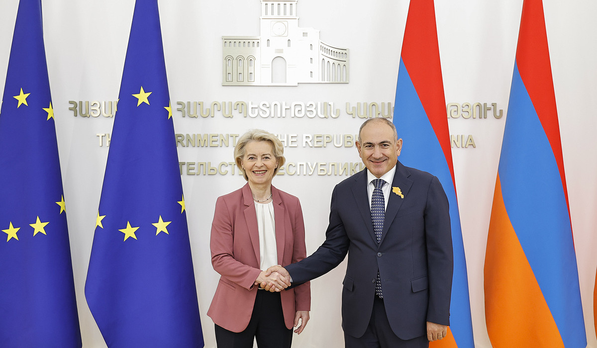 Համատեղ ընդունված հայտարարությունները միայն խոսքեր չեն, այլ կոնկրետ գործեր․ տեղի է ունեցել Նիկոլ Փաշինյանի և Ուրսուլա ֆոն դեր Լայենի հանդիպումը