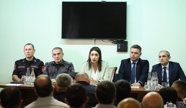 Արփինե Սարգսյանն այցելել է Տավուշի մարզ, ամփոփել ՆԳՆ ոստիկանության 2026-ի առաջին կիսամյակի աշխատանքը