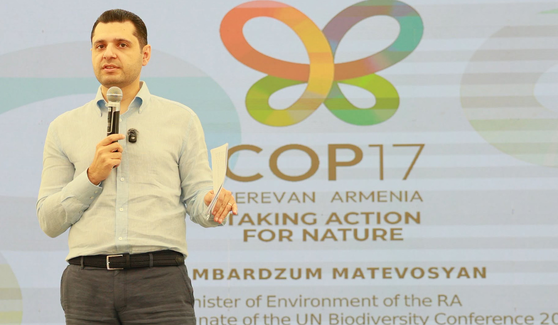 ՇՄ նախարարը ներկայացրել է CBD COP17-ը՝ անդրադառնալով դրա նշանակությանը Հայաստանի և միջազգային բնապահպանական օրակարգի համար