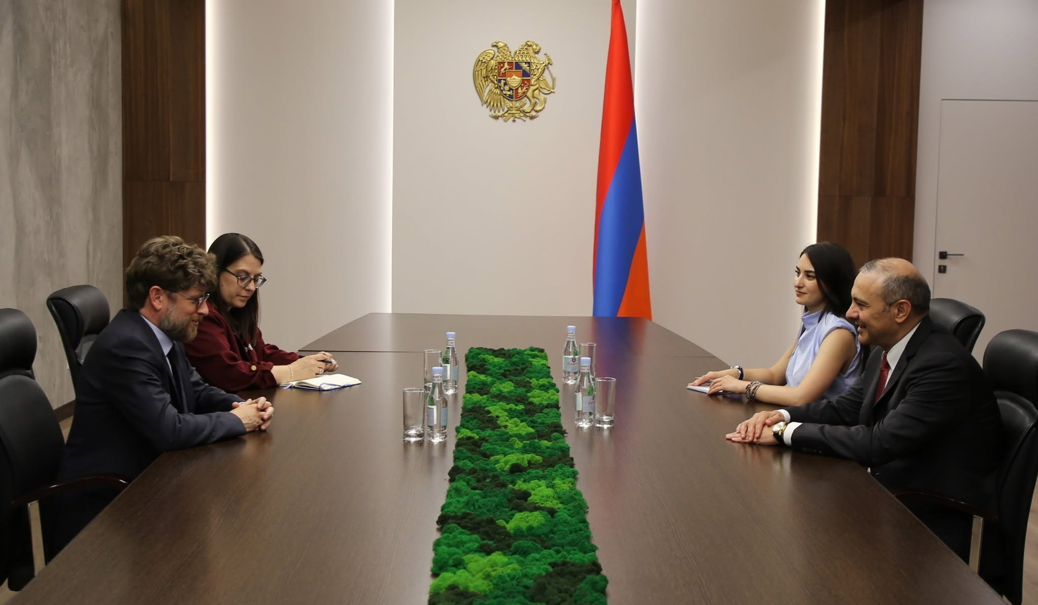 Արմեն Գրիգորյանն ընդունել է դիվանագիտական առաքելությունն ավարտող Ֆրանսիայի դեսպանին