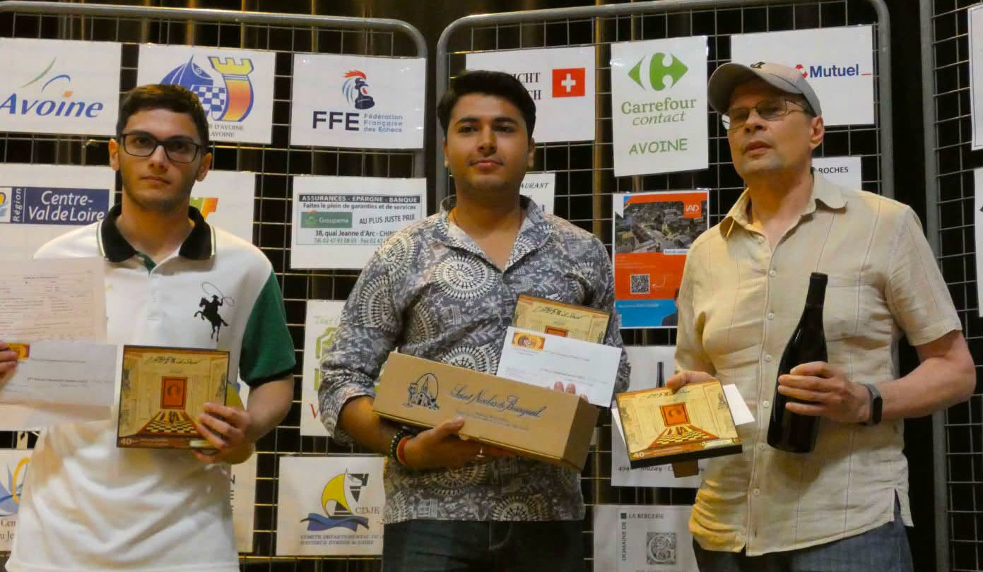 Հայ շախմատիստ Ալեն Պողոսյանը 40e Open International d'Avoine մրցաշարում զբաղեցրել է 2-րդ հորիզոնականը