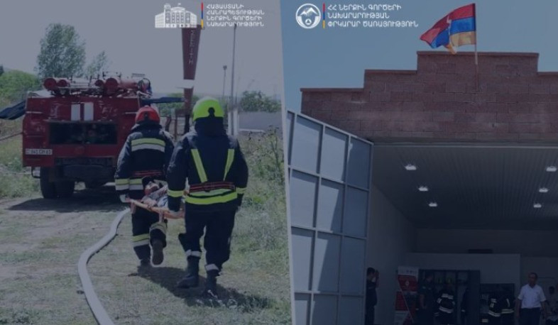 Մարտիրոս գյուղում բացվել է կամավորական հրշեջ-փրկարարական հերթական հենակետը