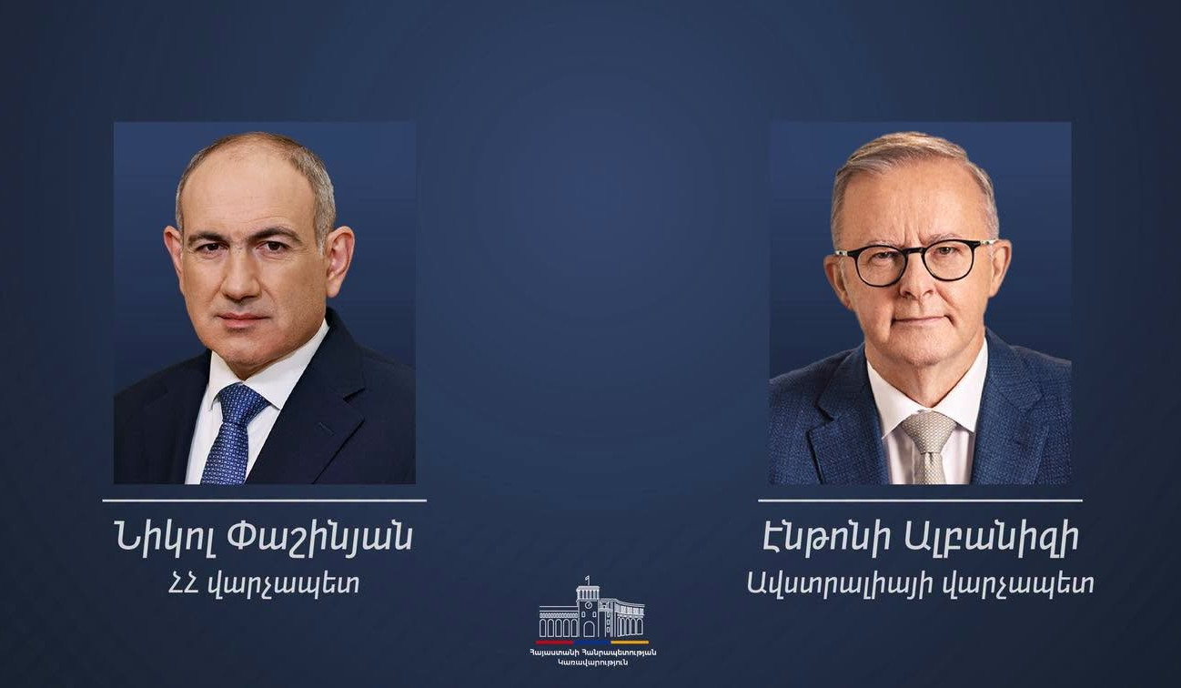 Ավստրալիայի վարչապետը շնորհավորական ուղերձ է հղել Նիկոլ Փաշինյանին