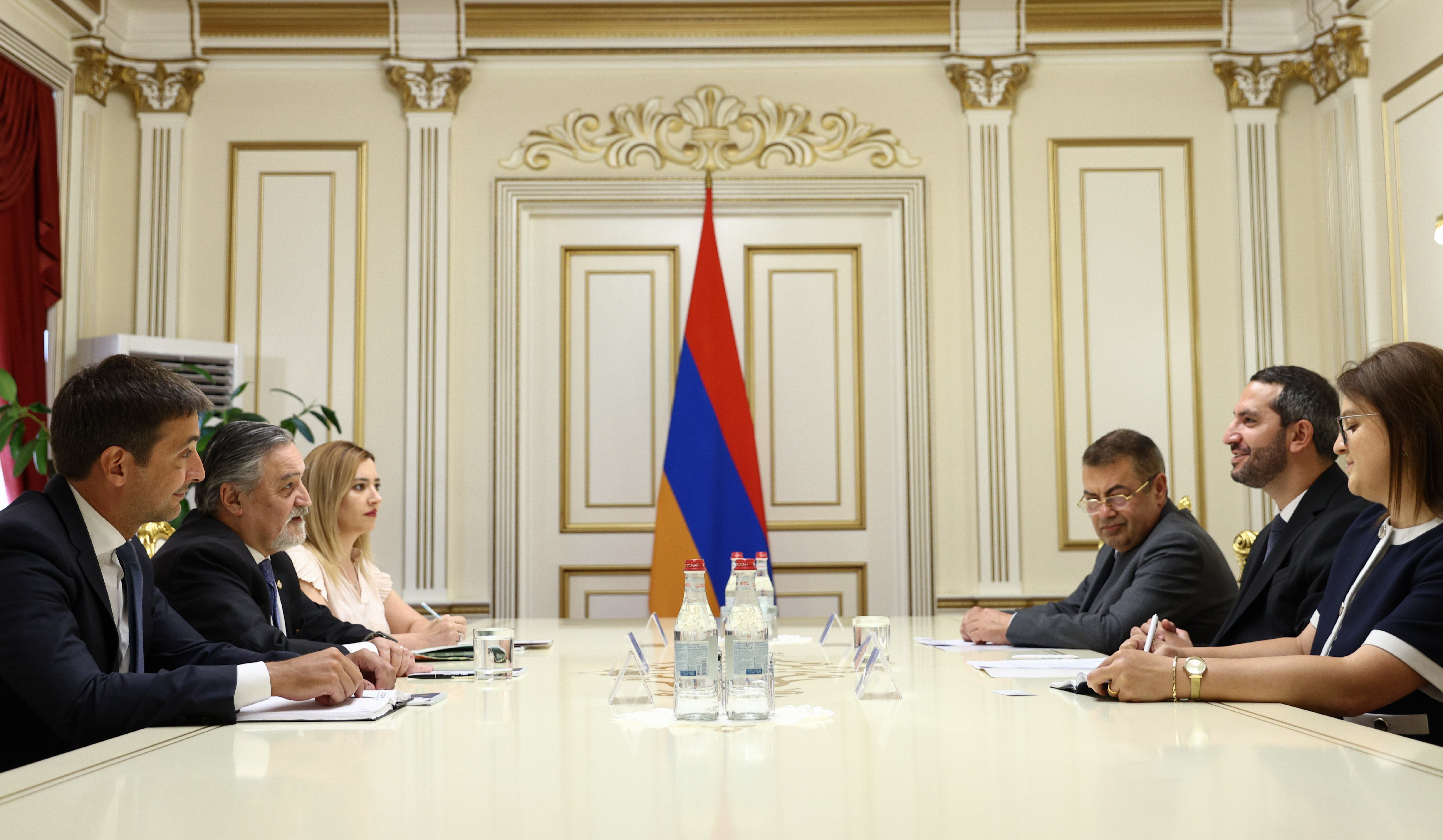 Ռուբեն Ռուբինյանն ու Արգենտինայի դեսպանը քննարկել են երկու երկրի միջև տնտեսական կապերի զարգացմանն առնչվող հարցեր
