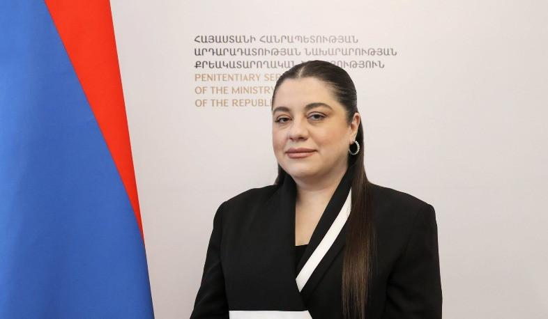 Ծովինար Թադևոսյանը վերանշանակվել է Քրեակատարողական ծառայության պետի պաշտոնում
