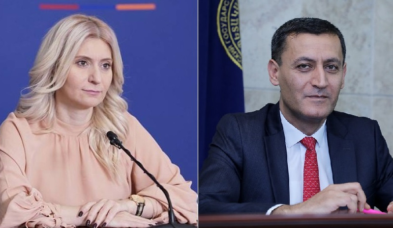ԿԳՄՍ նախարարի տեղակալի պաշտոնակատարներ Արաքսիա Սվաջյանը և Արթուր Մարտիրոսյանը ազատվել են զբաղեցրած պաշտոններից