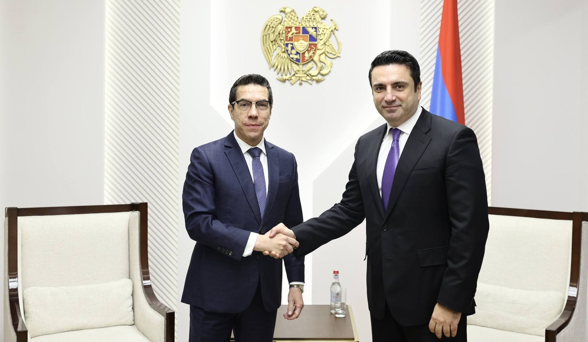 Ալեն Սիմոնյանը և Բրազիլի դեսպանն անդրադարձել են տարածաշրջանային զարգացումներին