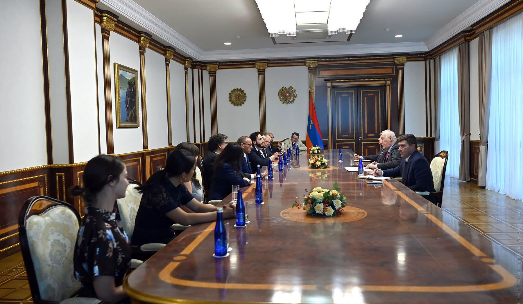 Վահագն Խաչատուրյանն ընդունել է Save Armenia հուդայա-քրիստոնեական միության պատվիրակությանը