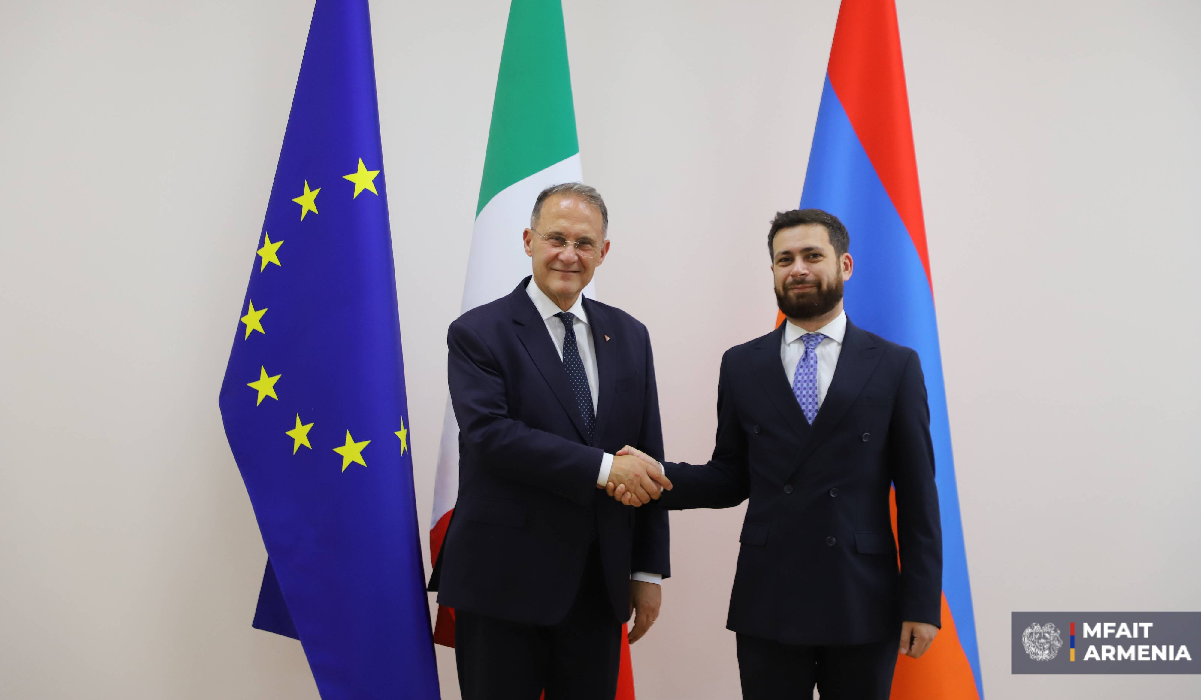 Հայաստանի և Իտալիայի արտաքին քաղաքական գերատեսչությունների միջև հերթական քաղաքական խորհրդակցություններն են տեղի ունեցել
