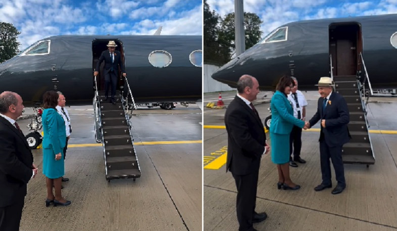 Nikol Pashinyan arrived in Frankfurt