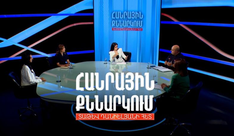 Պայքար ընտանեկան բռնության դեմ. Հանրային քննարկում Տաթև Դանիելյանի հետ