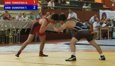 Wrestling: Stepan Sargsyan’s Cup Part II