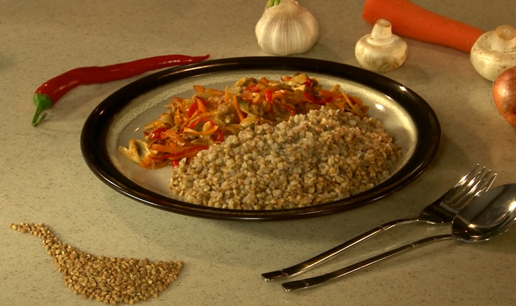 Պատրաստենք միասին. Բանջարեղենով հնդկաձավար