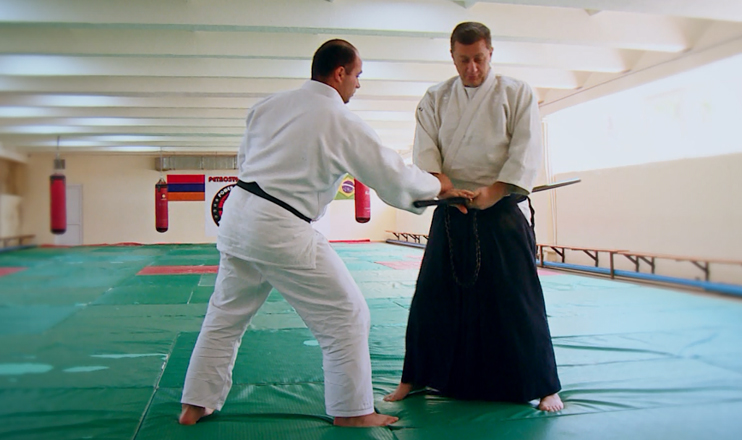 Japanese martial art Aikido