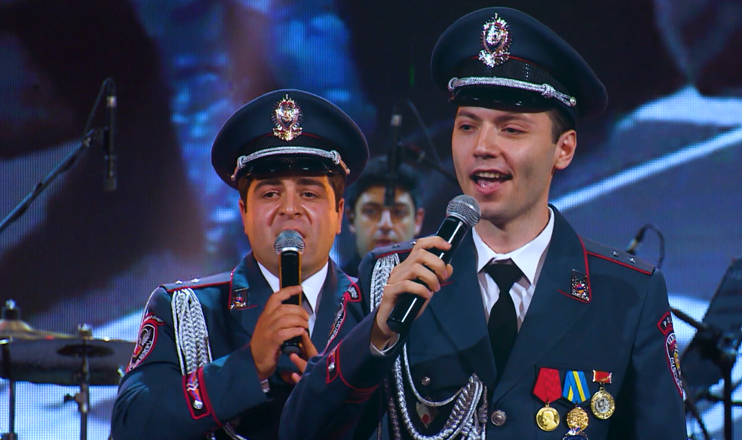 Երգ երգոց.  ՀՀ ոստիկանության զորքերի կազմավորման 25 ամյակին նվիրված երգեր