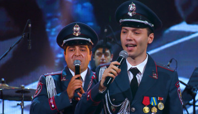 Երգ երգոց.  ՀՀ ոստիկանության զորքերի կազմավորման 25 ամյակին նվիրված երգեր