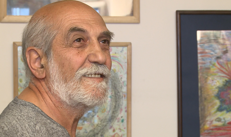 Gurgen Khanjyan about rock musci, man and death with brush and pan