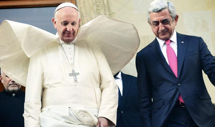 The story of a photo: the Pope in Armenia