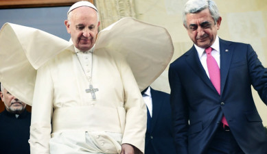 The story of a photo: the Pope in Armenia