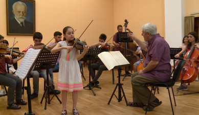 Հայ–ֆրանսիական մանկական նվագախմբի համերգները Ֆրանսիայում