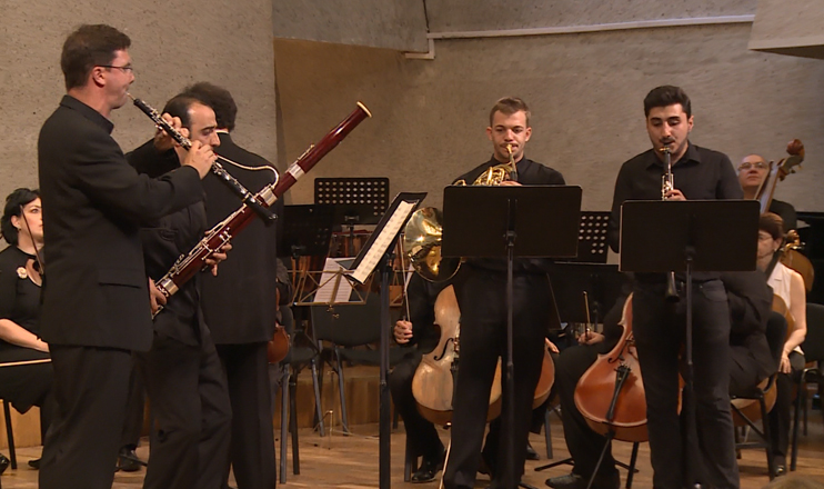 Wind instruments international festival in Armenia