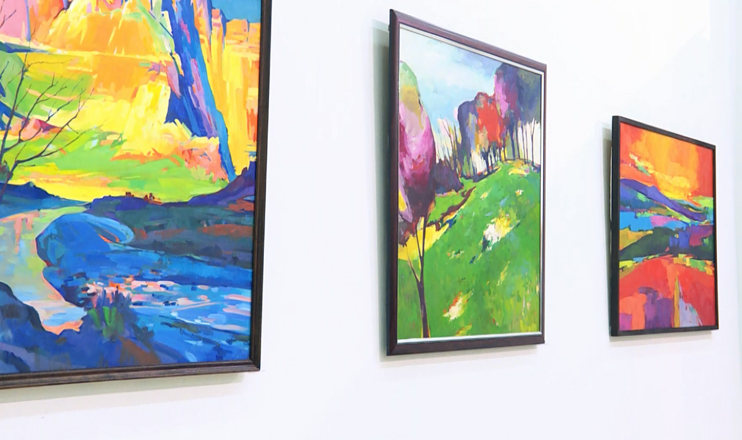 Painter Minas Zakaryan's individual exhibition opens