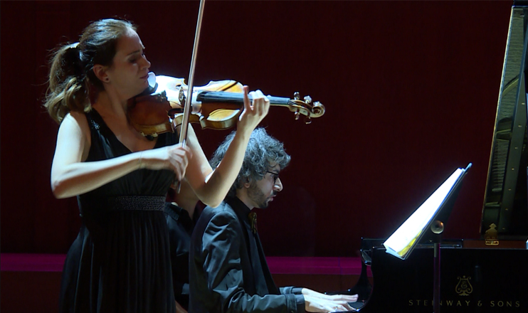 XX century classics performed by Hayk Melikyan and Anush Nikoghosyan