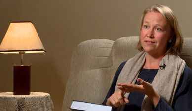 German director Franziska Pohlmann is in Armenia