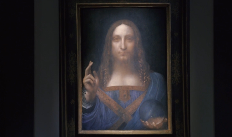 Leonardo Da Vinci's last painting - Salvator Mundi - sold for 450 million USD