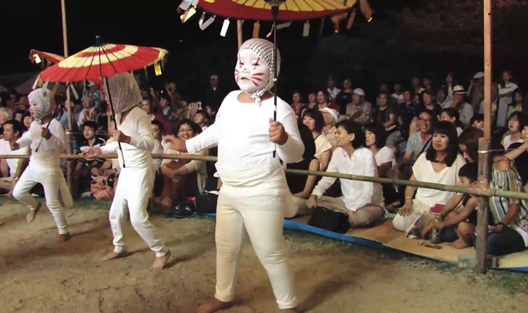 Բոն-Օդորի. ճապոնական պար գերեզմանում