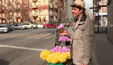 Following the flowers