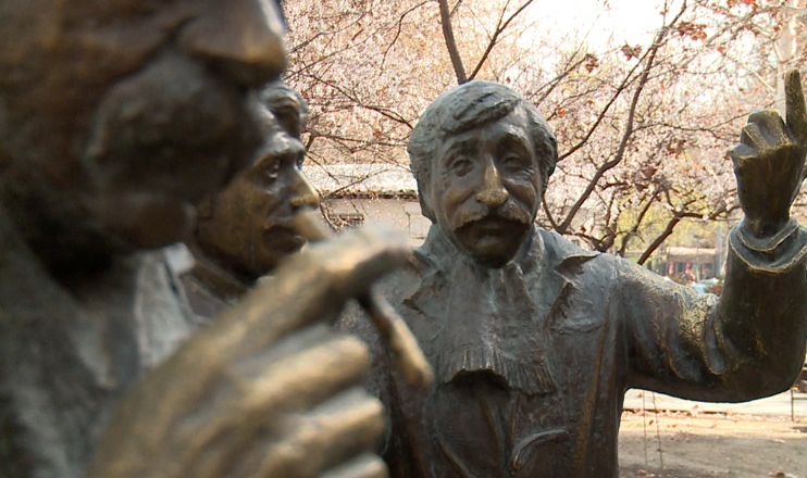 На улицах Еревана. Степан Зорян