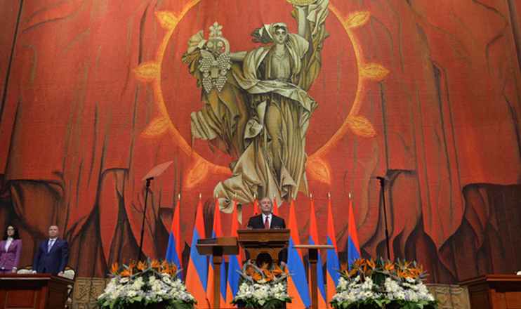 ՀՀ նախագահ Արմեն Սարգսյանի երդմնակալության արարողություն