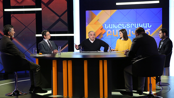 Предвыборные дебаты. Коррупция («Решение гражданина», «Просветленная Армения», «Сасна Црер», «Христианско-народное возрождение»)