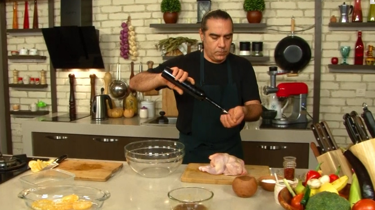 Պատրաստենք միասին. Նարնջով ու կոճապղպեղով հավ