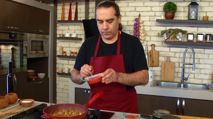 Պատրաստենք միասին. Չորացրած սմբուկով աղցան