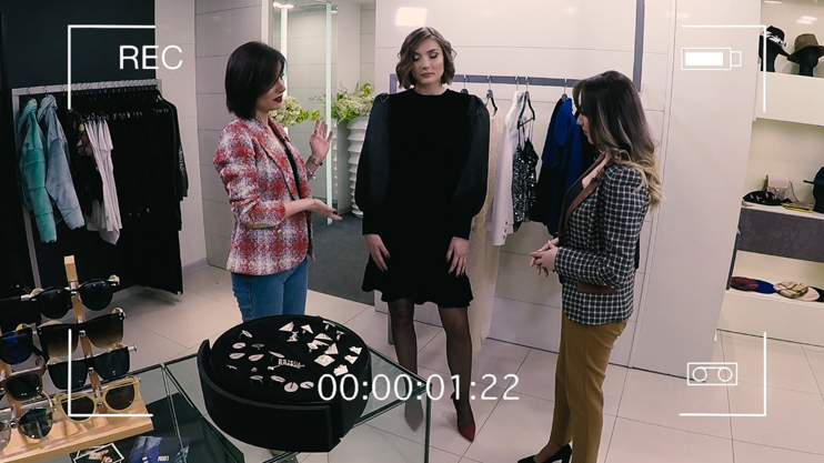 Էսքիզ. Սև զգեստ