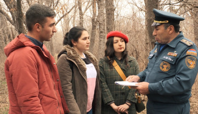 911. Կողմնորոշում տեղանքում