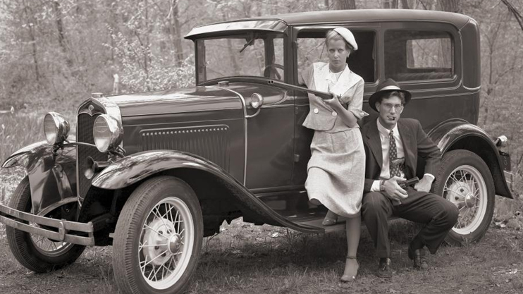 American Criminal Couple Bonnie and Clyde