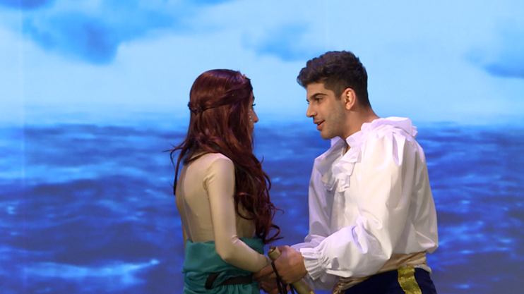 Curtains: The Little Mermaid