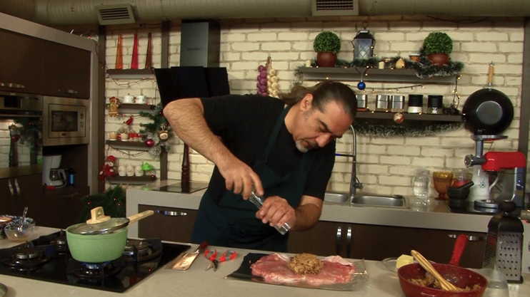 Давайте готовить вместе. Фаршированный картофель