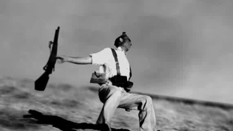 Story of a Photo: Spanish Soldier a Moment Before Death